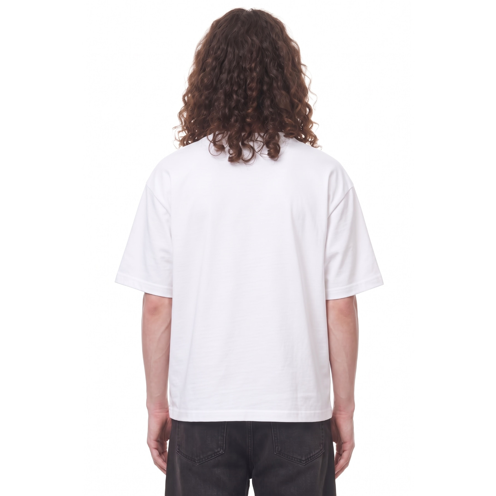 Clash of Eternal Powers Graphic Tee — Back · White