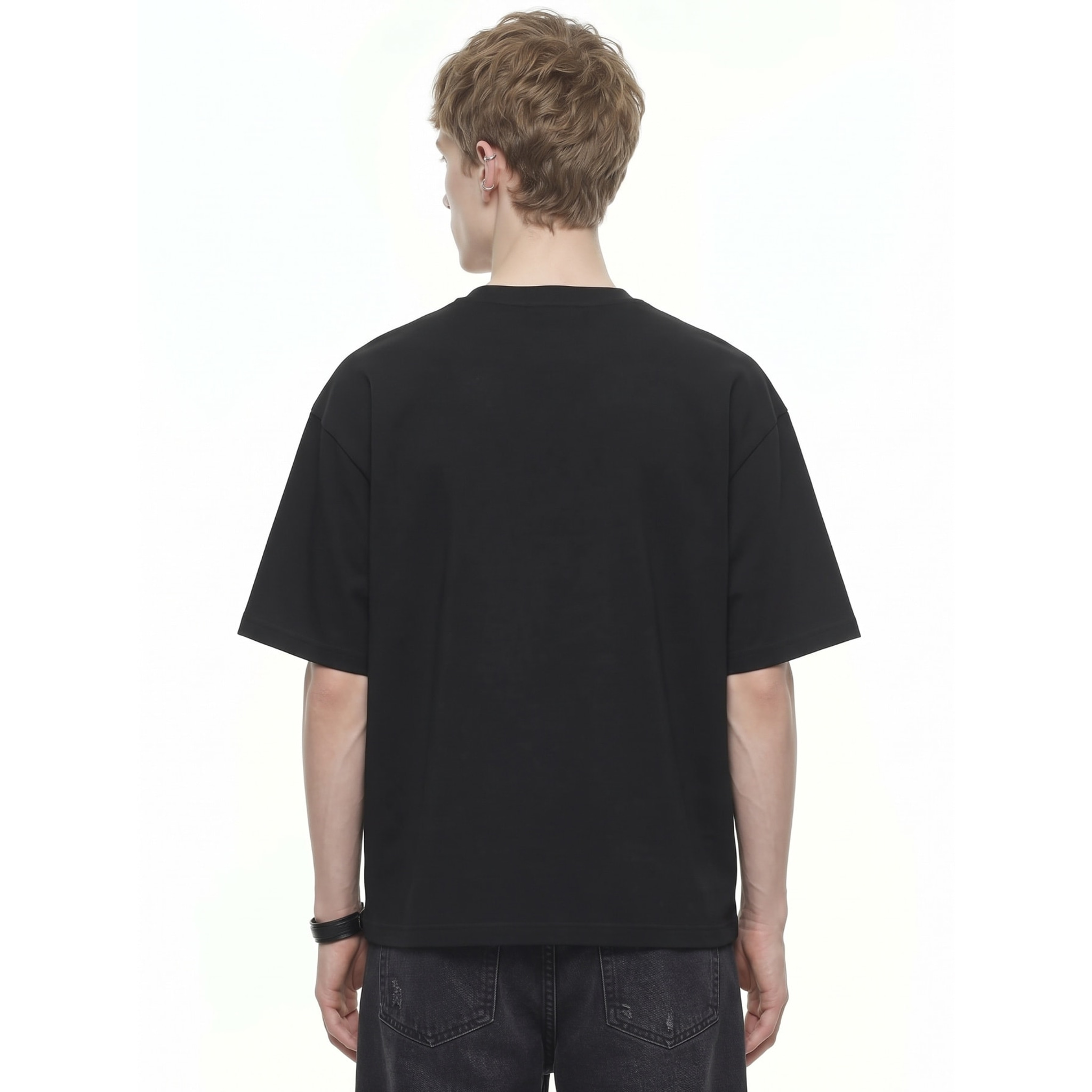 Heavy Sounds Liveout Graphic Tee — Back · Black