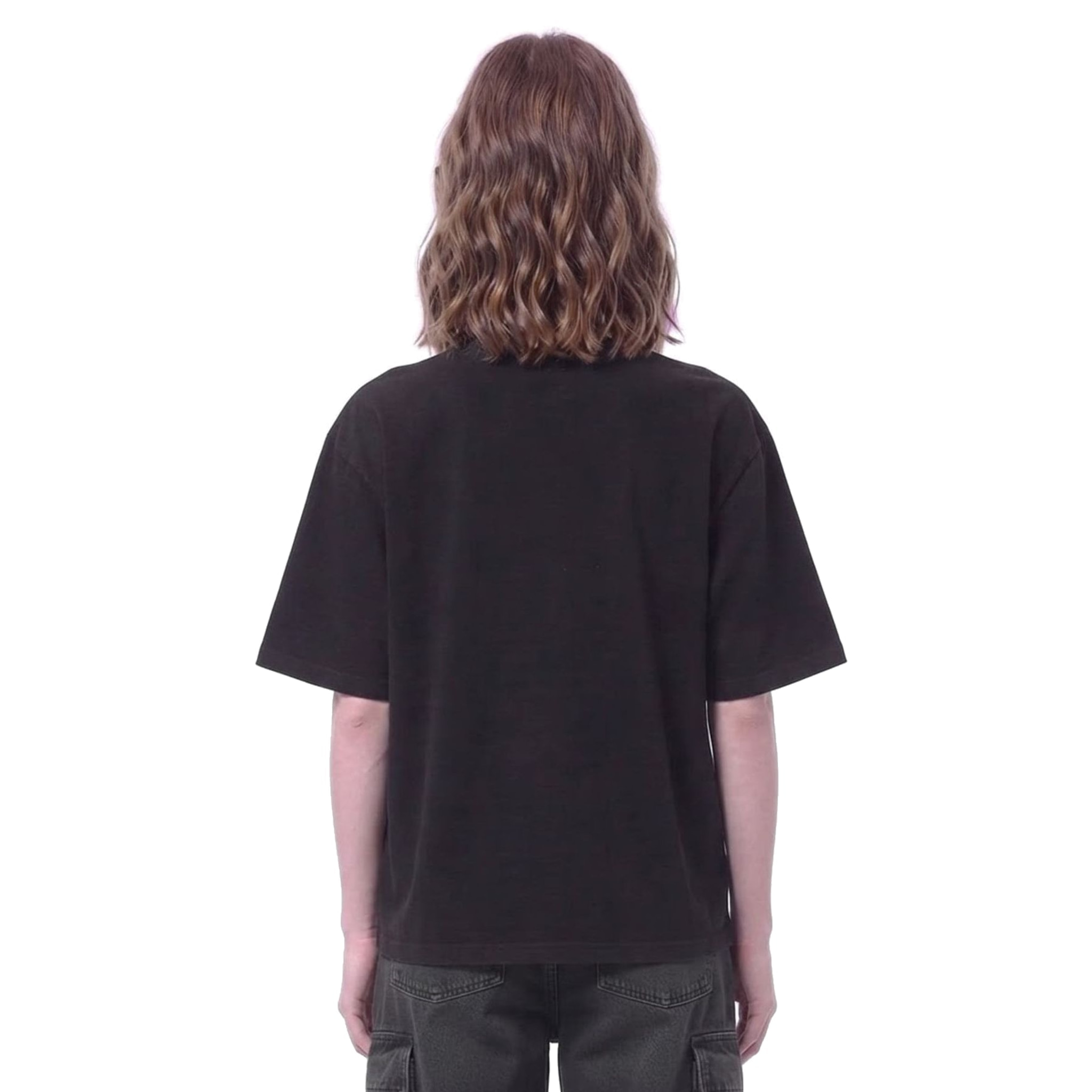 Fleetwood Cosmic Tree Graphic Tee — Back · Black
