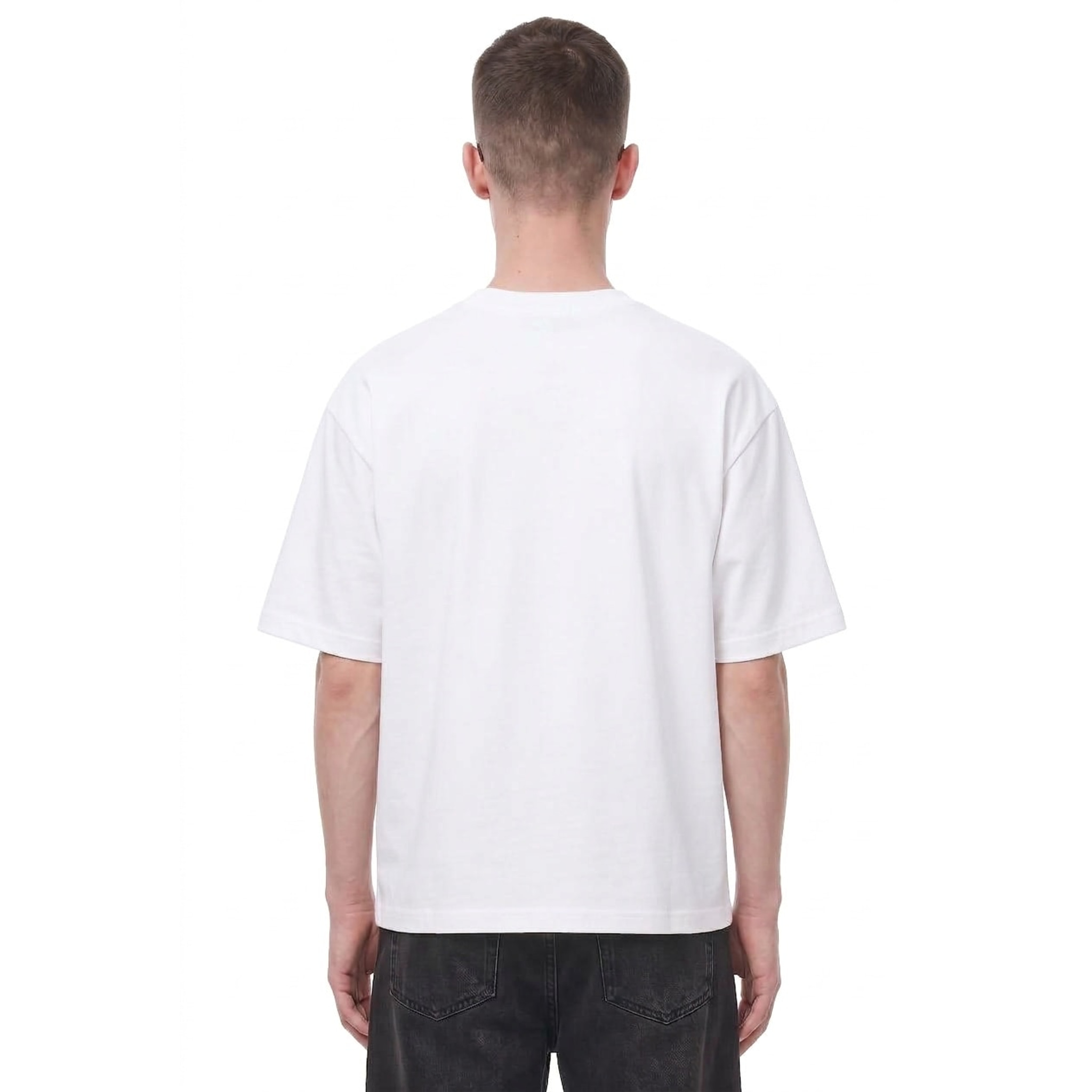 Alpine Rush Freeride Mountain Tee — Back · Black